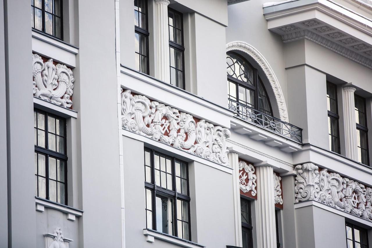Library House "Bibliotekas Nams" - Apartment With Park View リガ エクステリア 写真